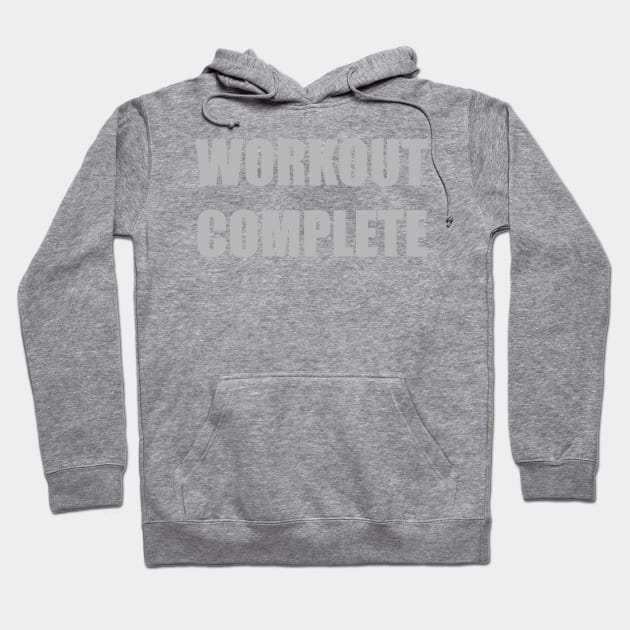 workout complete sweat activated Hoodie by weilertsen